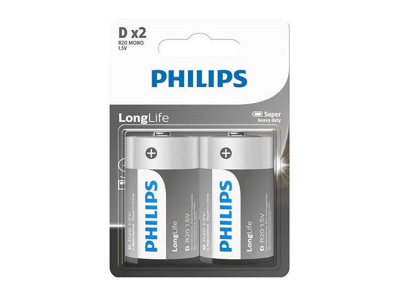 Philips LongLife Battery R20L2B/40