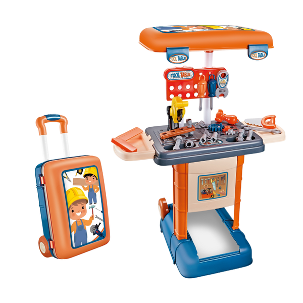 Cogo - 3-in-1 Pretend &amp; Play Tool Bench Set