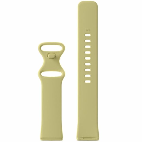 Silicone Strap for Fitbit Versa 3 &amp; Sense-Yellow