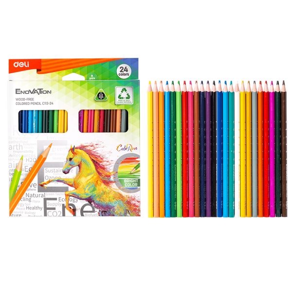 Deli 24 Coloring Pencils