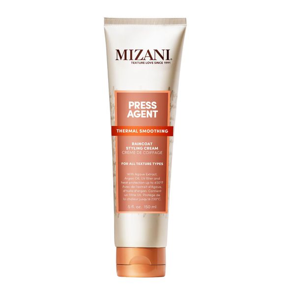 Mizani Press Agent Raincoat Hair Cream - Heat Protectant, Smoothing Styling Hair Cream - 50ml