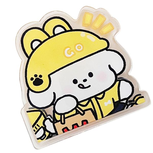 Cute Acrylic Paper Clips for School Office