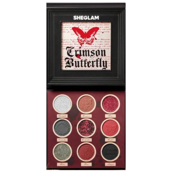 SHEGLAM Chrysalis Crimson Butterfly Eye Shadow Palette