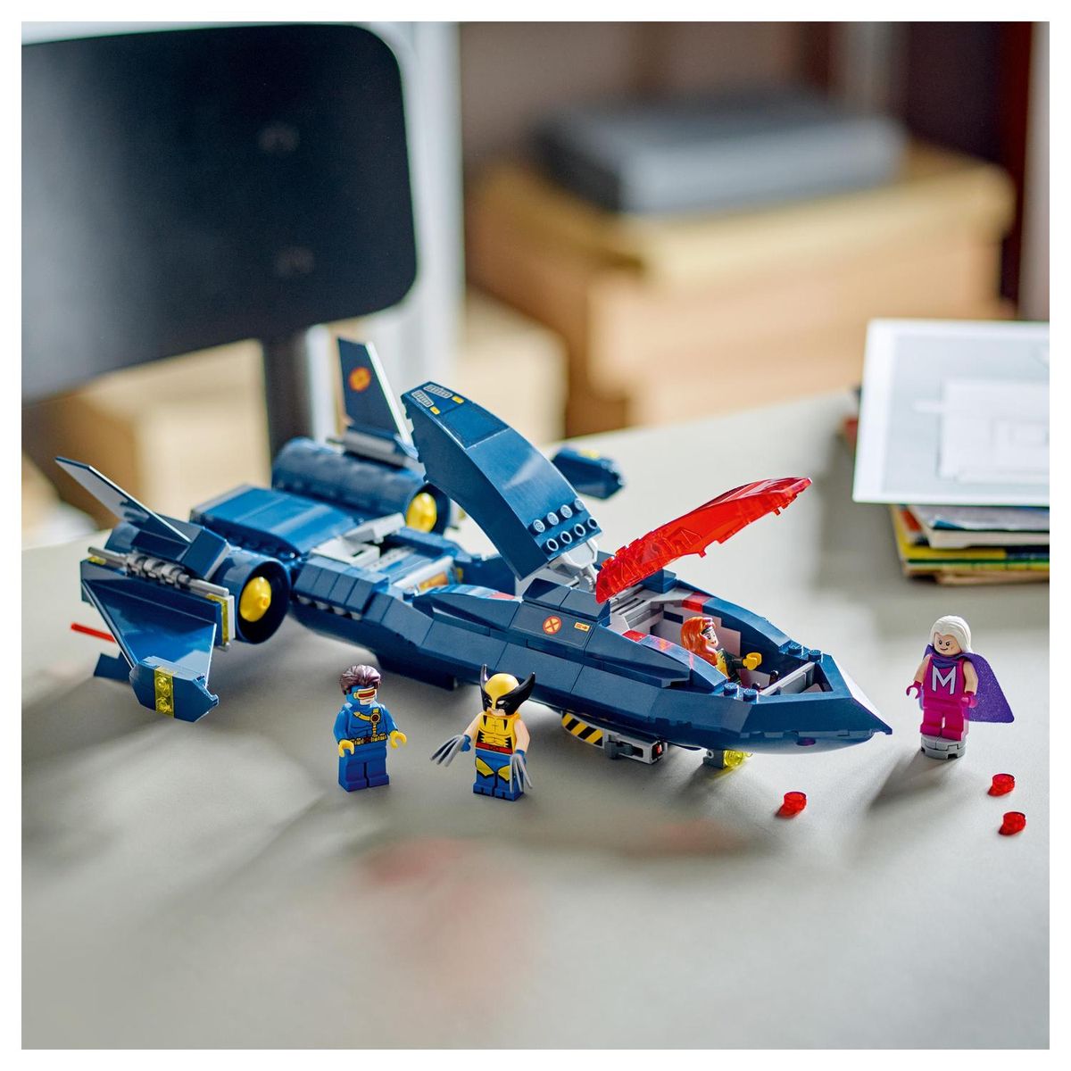 LEGO® Marvel X-Men X-Jet 76281 Building Toy Set - 359 Pieces