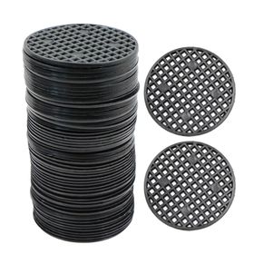 Garden Leak-Proof Plastic Pot Plants Base Drainage Grids 60 Piece - 4