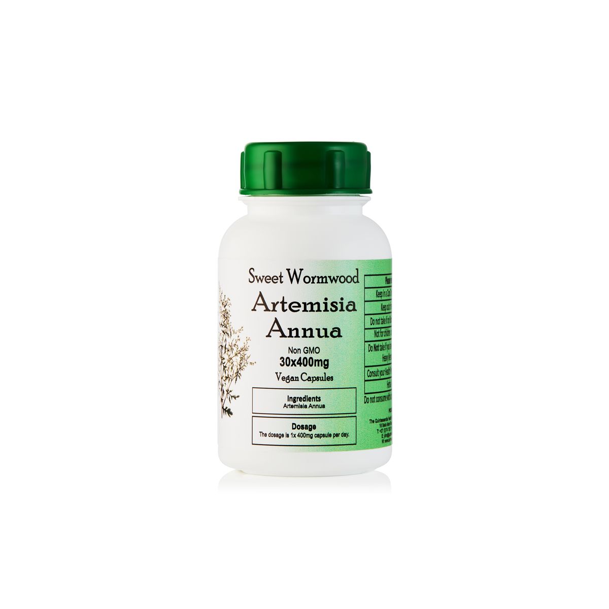 Artemisia Annua Sweet Wormwood Capsule Extract Supplements 400 mg