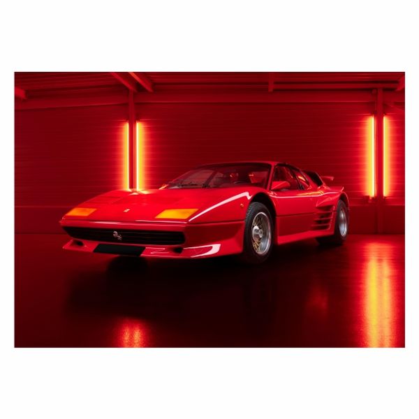 Classic Ferrari F Series Abstract - A1 Poster