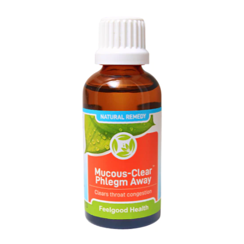 Feelgood Health Mucous Clear Phlegm Away Homeopathic Throat Remedy 