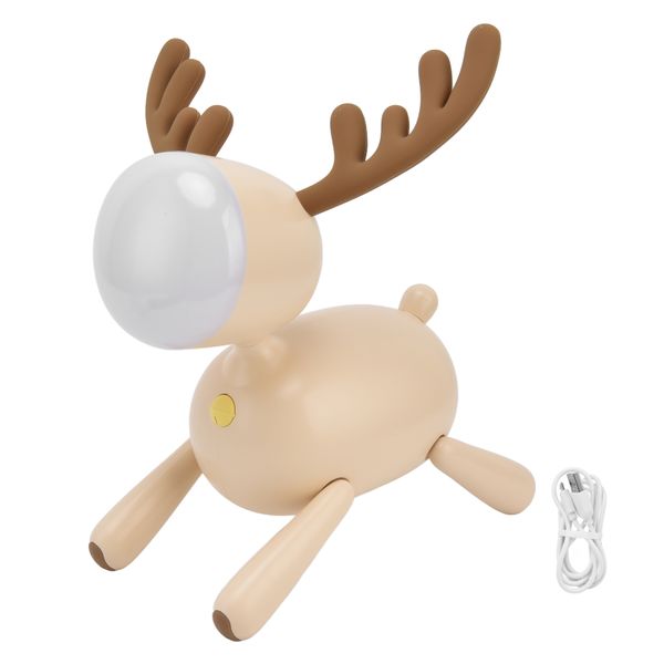 Rechargeable Elk Kids LED Night Light (Warm White)