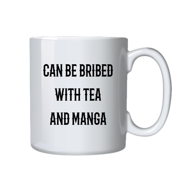 Tea and Manga Mug - Best Funny Novelty Cup Gift Idea for