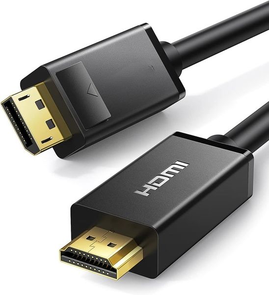 DisplayPort To 4K HDMI 1.8 Meter Cable Ultra HD 1080P Resolution Plug/Play
