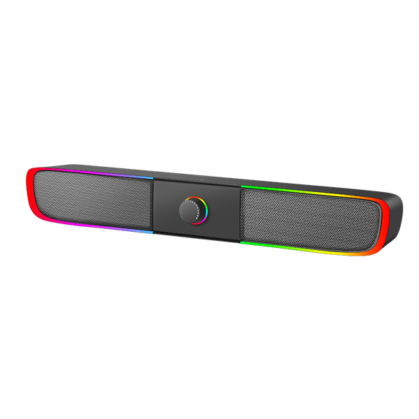 Computer Gaming Detachable Soundbar Good Bass RGB 2.0 Speaker