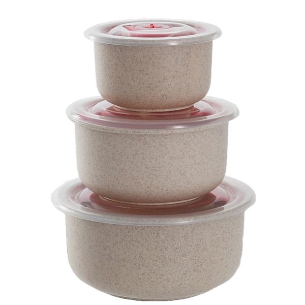 3 Piece 1 Set Airtight Food Storage Containers box