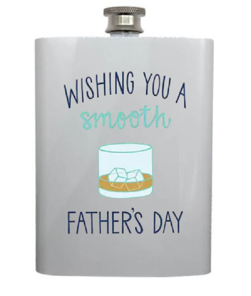 Wishing you a smooth Father's day Hip Flask