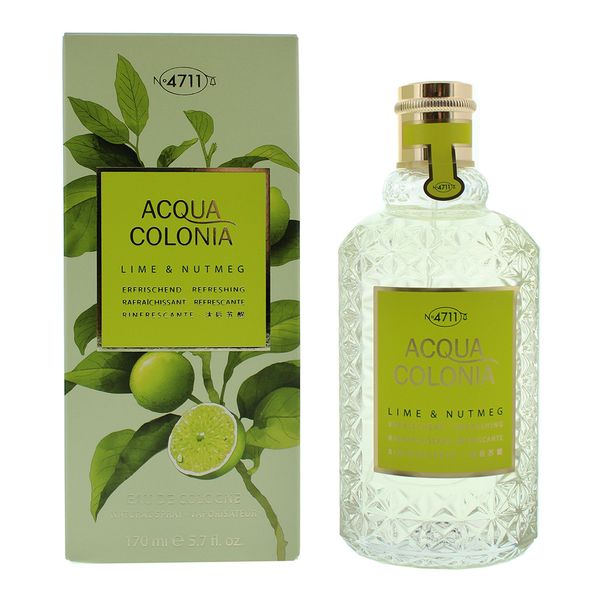 4711 Acqua Colonia Lime &amp; Nutmeg Eau de Cologne 170ml (Parallel Import)