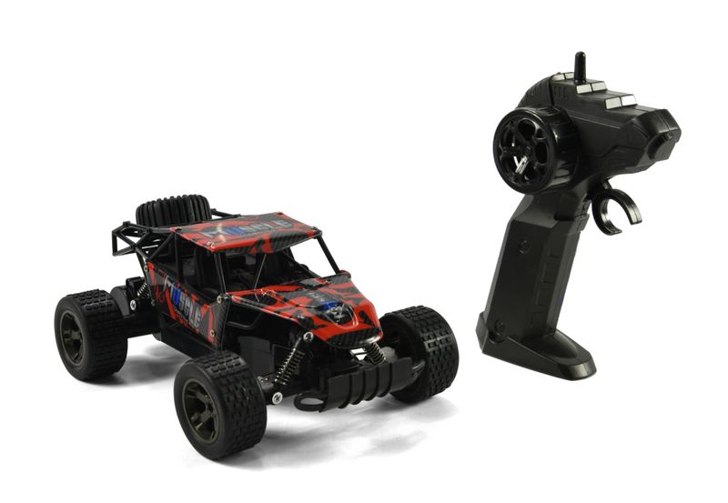 R/C 1/18 2.4GHz 15km/h Cheetah King Buggy (21cm long) w/Batt &amp; Charger-Red