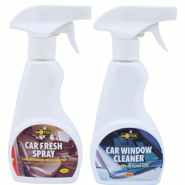 MOTEX Car Window Cleaner &amp; car Fresh Spray