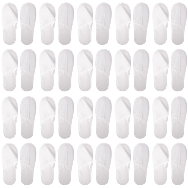 Disposable Slippers Closed Toe Disposable Slippers- 24 Pairs
