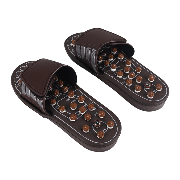 Acupressure Foot Massager Massage Slippers Reflexology Sandals - XL
