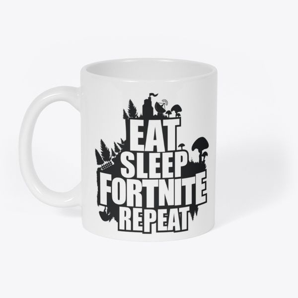 Eat Sleep Fortnite Repeat Coffee Mug