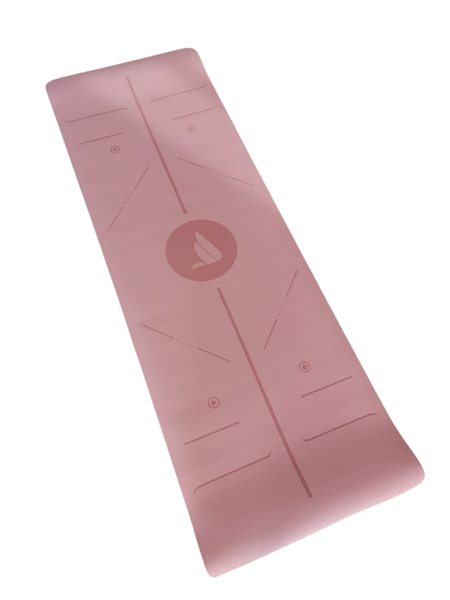 Ares Active TPE Yoga Mat - Pink/Black