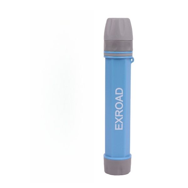 Water Filter Straw Portable Outdoor Emergency Survival Gear Backpack Gift