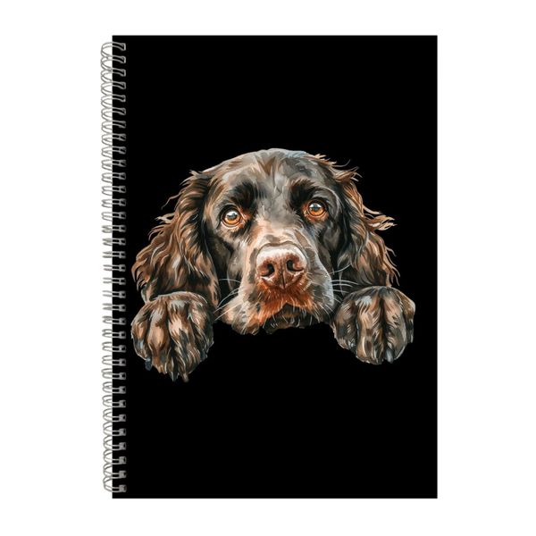 Boykin Spaniel A4 Notebook Spiral Lined Notepad Dog Idea 333
