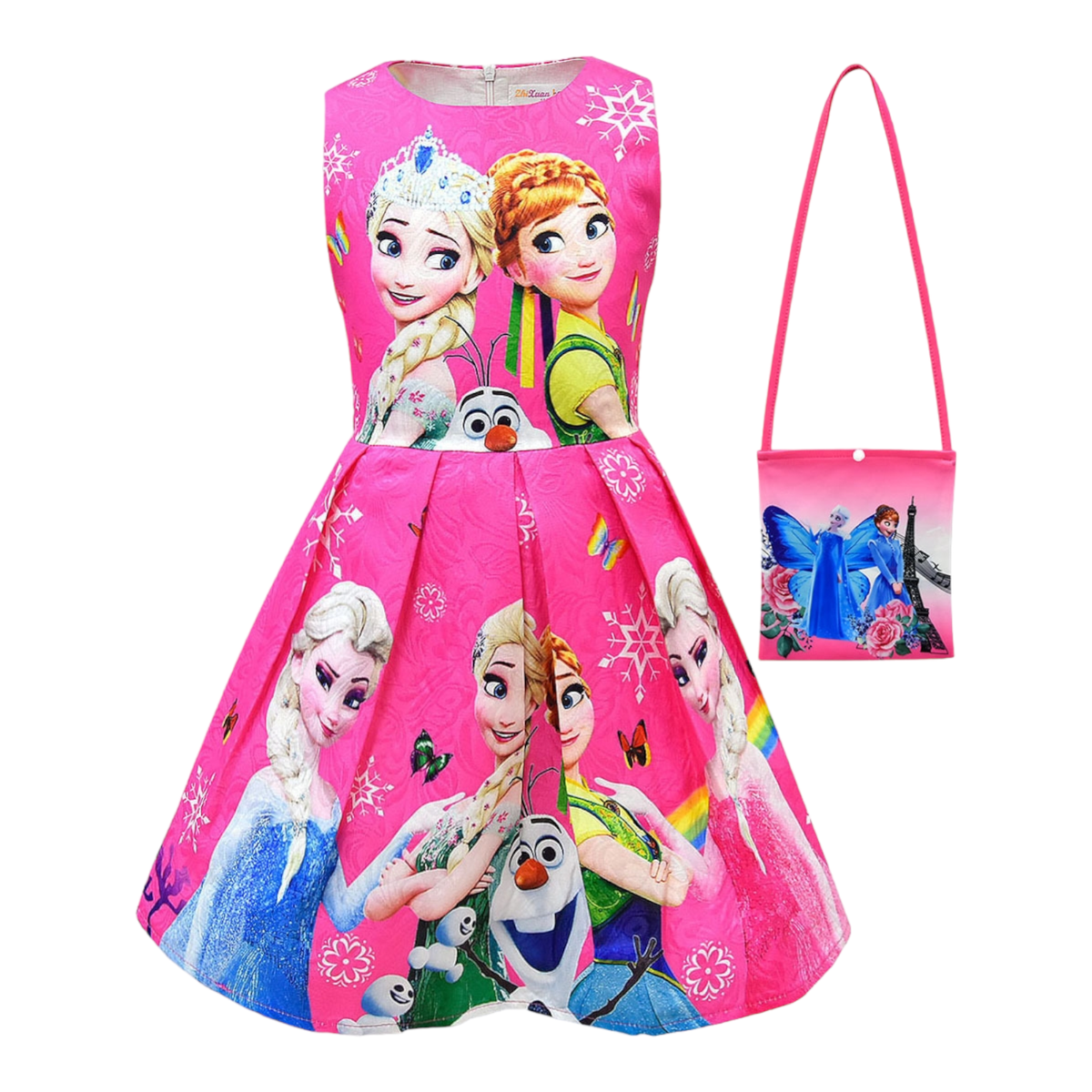 Frozen/Elsa Girls Dress - Rose Red | Buy Online in South Africa ...