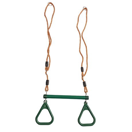 Playfree Steel Trapeze Bar Swing Set for Kids Image