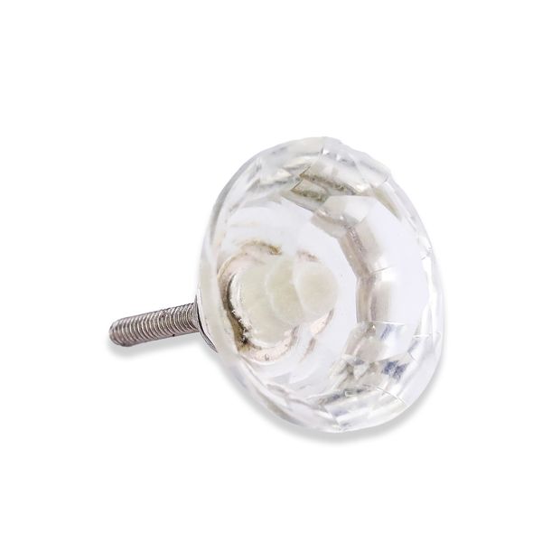 Round Knob - Large Glass - Home Decor