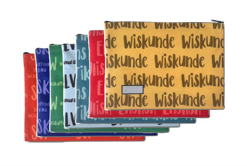 Bags For Books - Eco Range Book Bag Bundle (7 Bags) AFRIKAANS Bundle