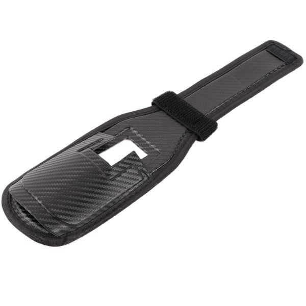 Black Rhombic Waterproof Fishing Rod Belt