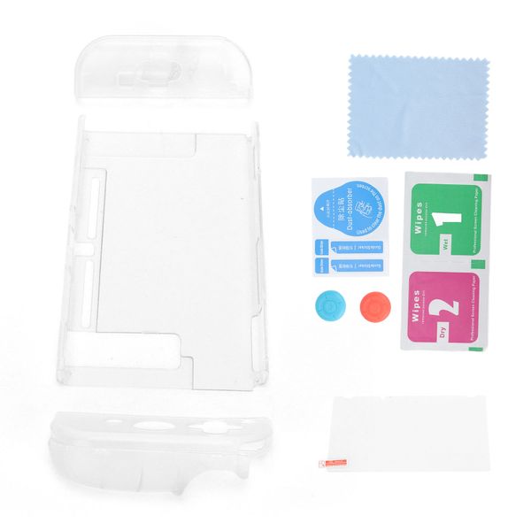 6-in-1 Protective Case Screen Protector Set Compatible with Switch