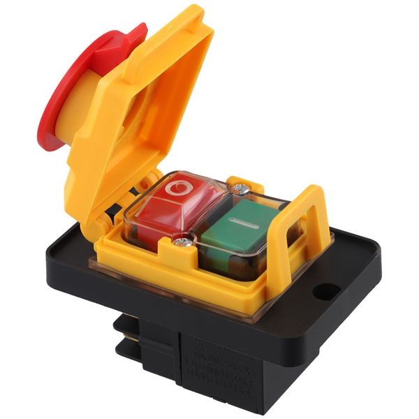 Electromagnetic Switch Magnetic Button Switch KJD12 16A 250V Power Tool Und