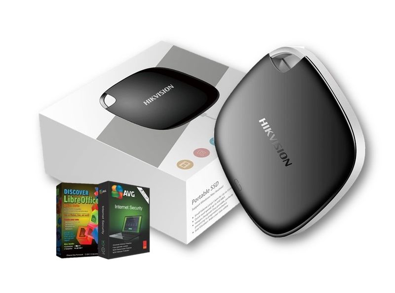HIKVISION Portable SSD 512GB External Drive- Solid State