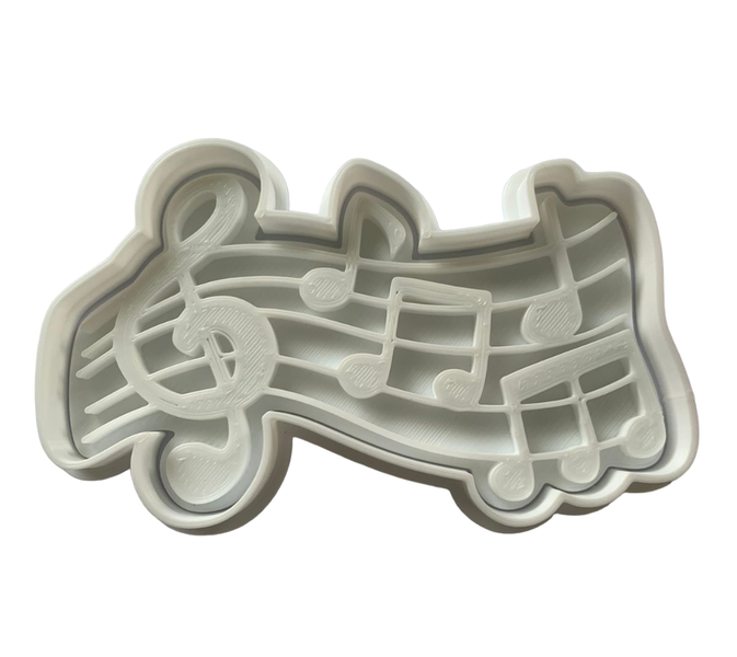 Hubbe Cookie Cutter - Musical Notes