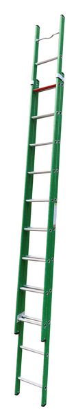 Caslad - FGCE480 Industrial Fibreglass Extension Ladder 2.7m - 4.8m