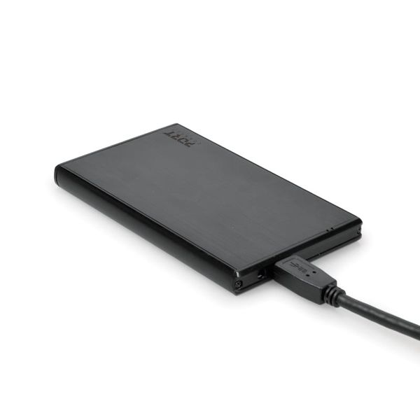 Port Connect 2.5 USB3.0 External HDD Enclosure - Black