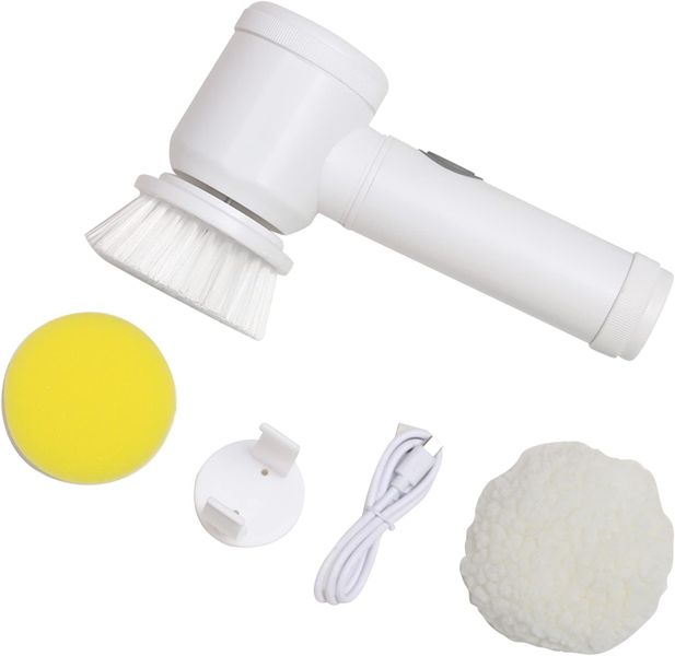 Electric Spin Scrub Brush Shower Scrubber for Tub, Tile, Floor