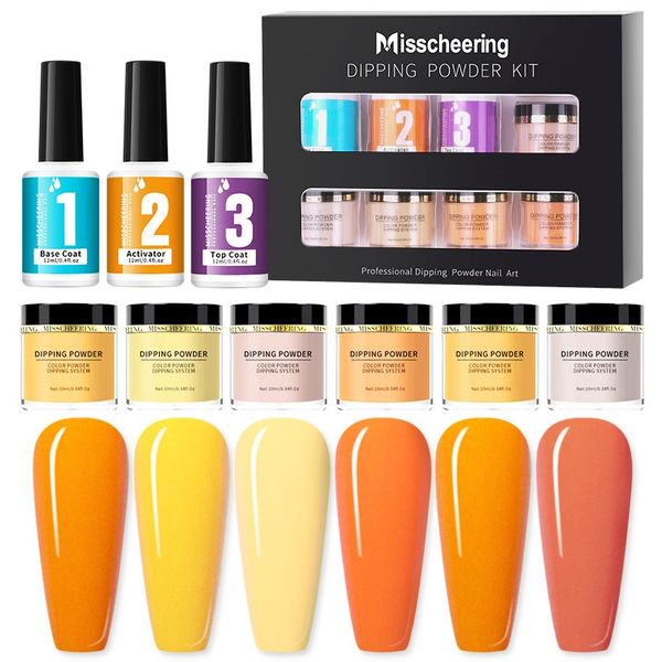 Misscheering Nail Dipping Powder Kit - Suite 6
