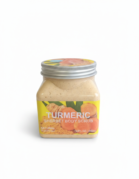 Sherbet Body Scrub 350ml - Deep Exfoliating &amp; Smoothing Skin Treatment