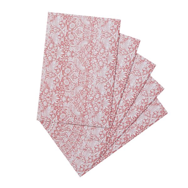 William Morris Red Berry &amp; Patchouli Scented Drawer Liners (5 Sheets)