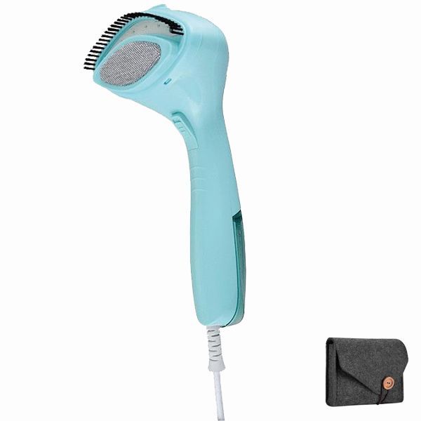 Mini Handheld Garment Steamer Portable Clothes Steam Iron with Pouch