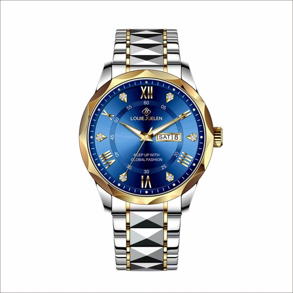 Men Gold-Silver Metal Formal