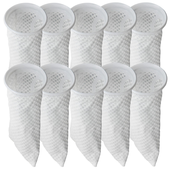 10 Premium 4-Inch Ring Filter Socks For Aquariums