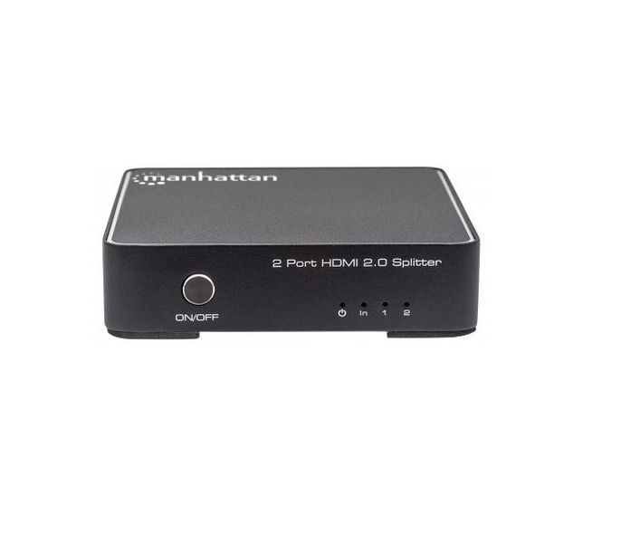 Manhattan 2-Port HDMI Splitter - 4K@60Hz