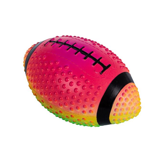 Ball Rainbow Rugby Grippy 21cm (2 Pack)