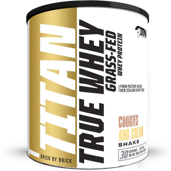 True Whey Protein, Cookies &amp; Cream - 30 Servings Net Wt.750g