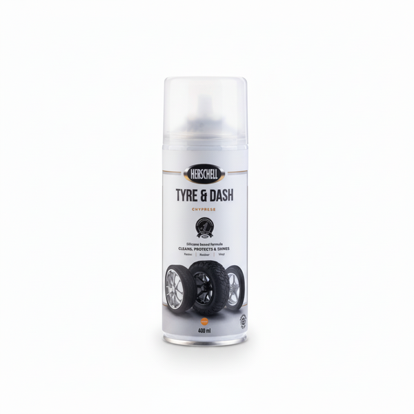 Herschell Tyre and Dashboard Spray 400ml - Chypress Formula