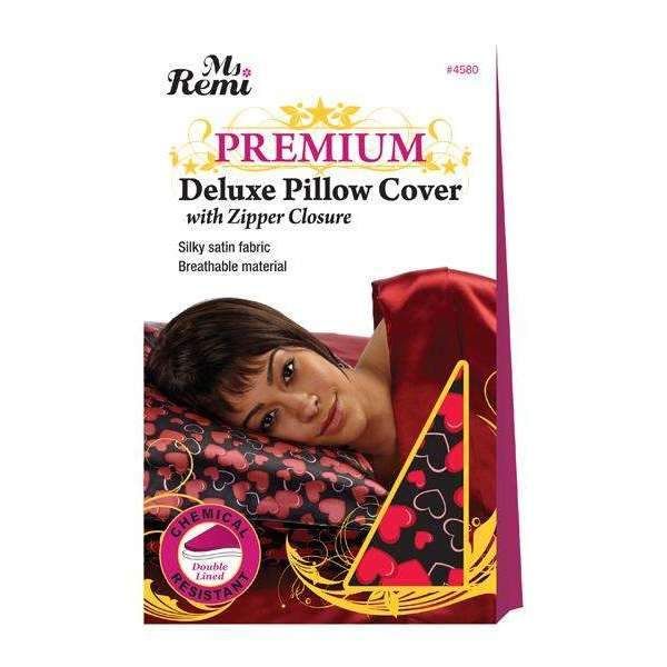 Ms. Remi - Deluxe Pillow Cover with Zipper Heart- 4 Pack